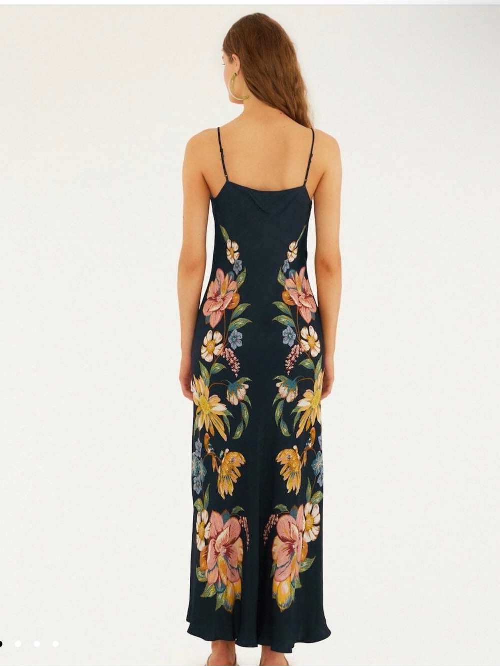 NWT FARM Rio Floral Maxi Dress β Size Medium πΈ - Picture 3 of 5